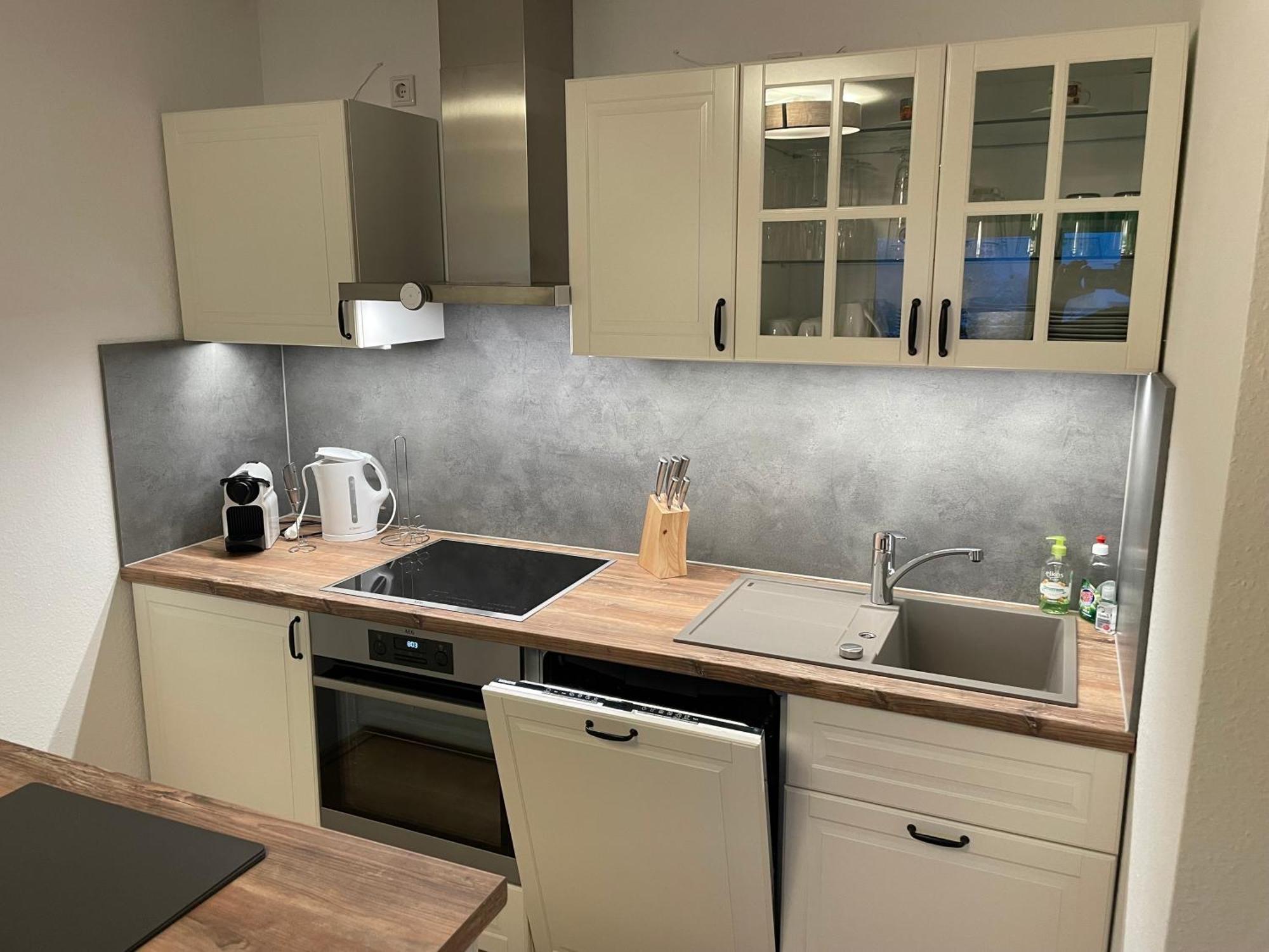 2-Zimmer Ferienwohnung "Am Waldrand" Schönwalde Exterior foto
